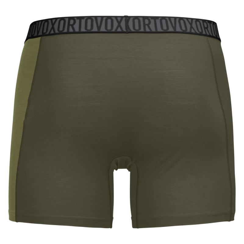 Pánske funkčné boxerky Ortovox 150 ESSENTIAL BOXER BRIEFS  - khaki
