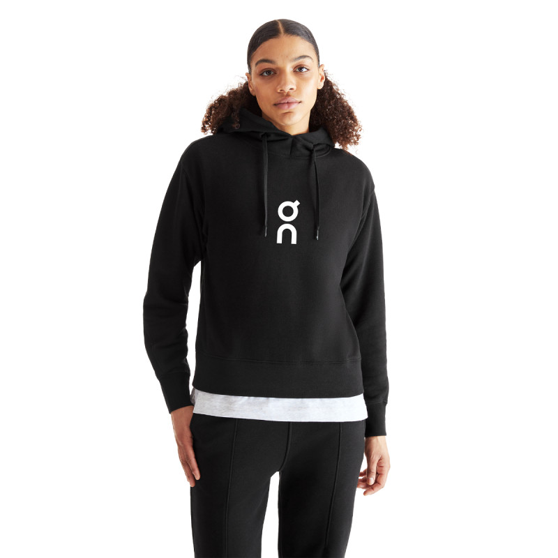 Dámska mikina On CLUB HOODIE  - čierna