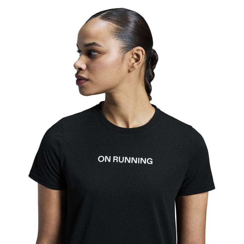 Dámské běžecké funkční tričko On RUN T  - černá