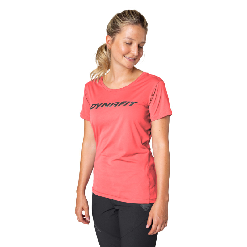 Dámske funkčné tričko Dynafit TRAVERSE T-SHIRT  - ružová
