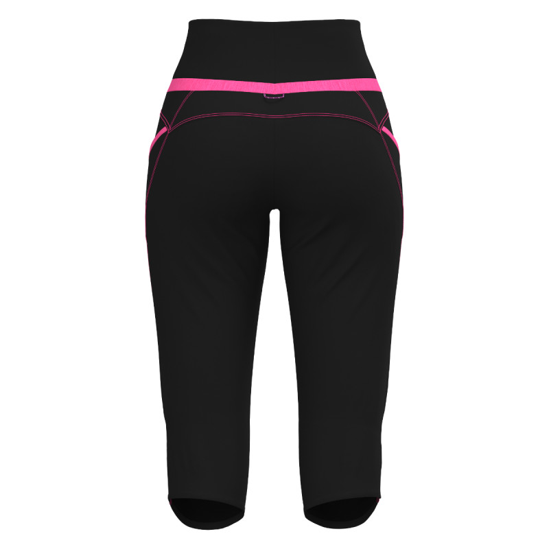 Dámske kraťasy Crazy MID-SHORT EXIT  - čierna