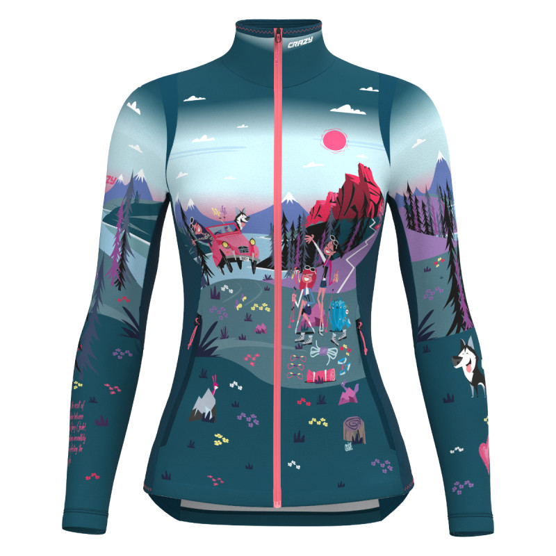 Dámska mikina Crazy WONDER MAGIC LIGHT