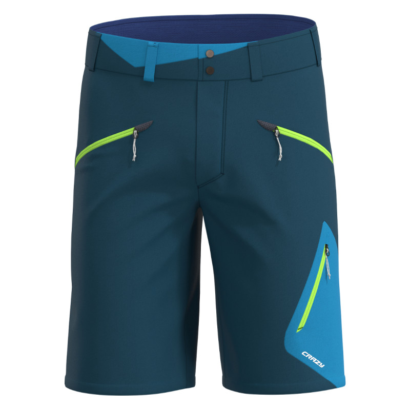 Pánske kraťasy Crazy RESOLUTION  - petrolejová