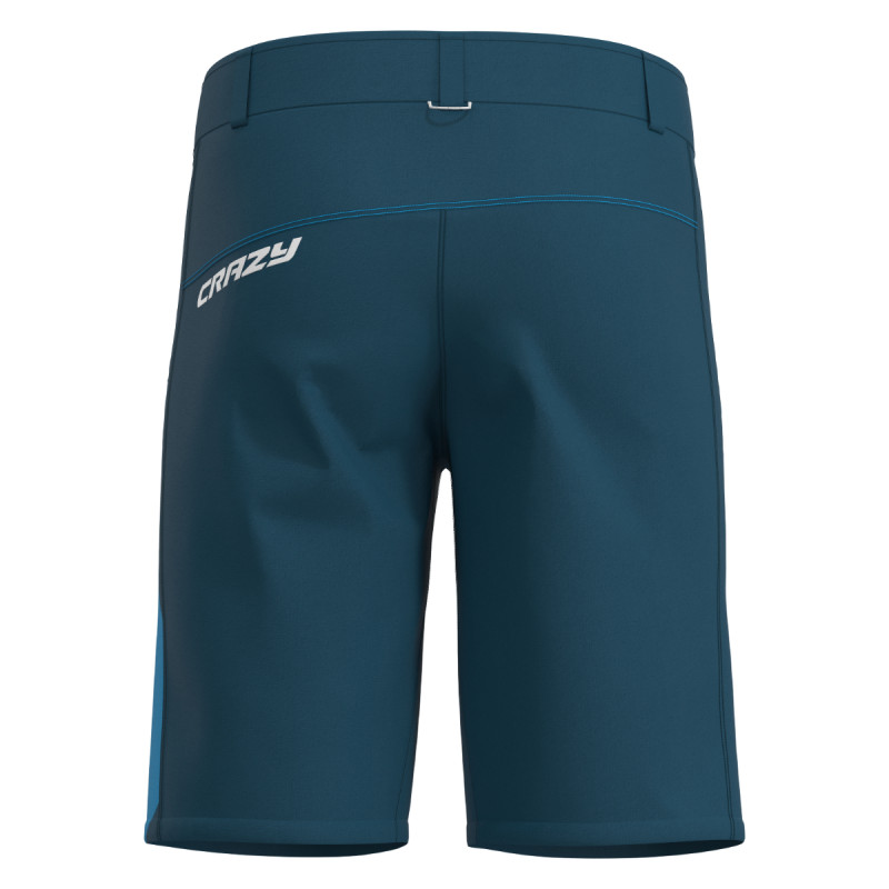 Pánske kraťasy Crazy RESOLUTION  - petrolejová