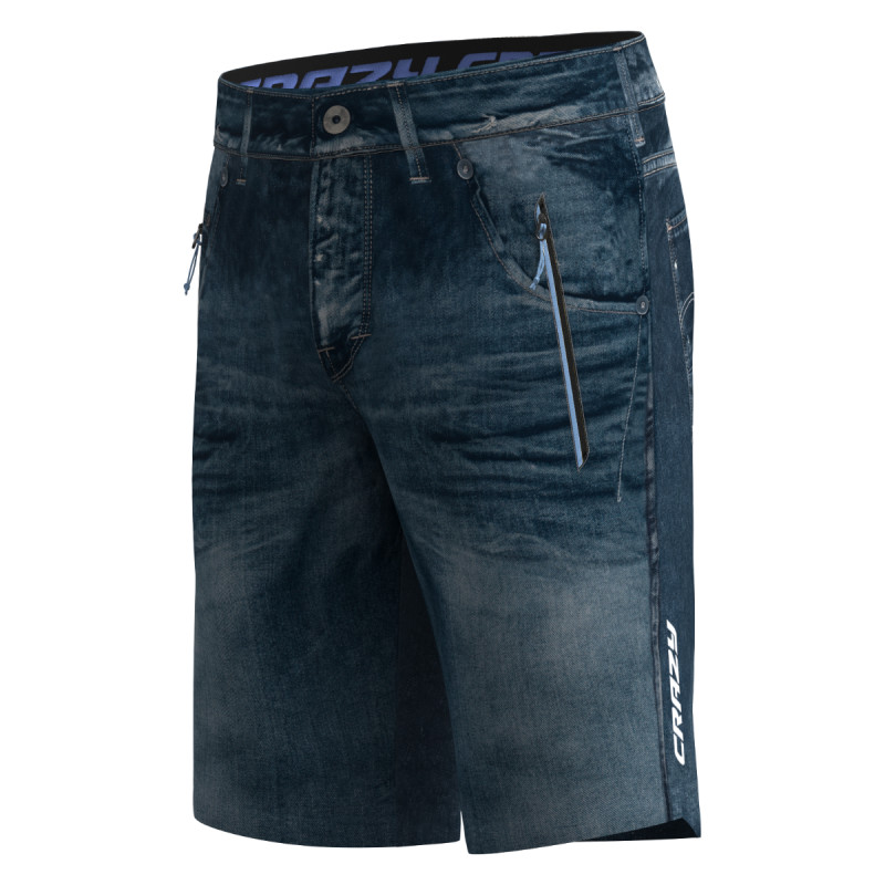 Pánske kraťasy Crazy SUPER  - tmavo modrá