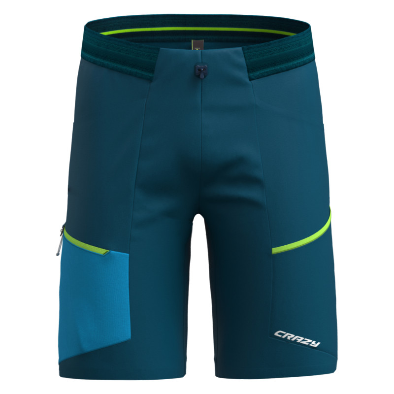 Pánské kraťasy Crazy TRAVERSE  - petrolejová