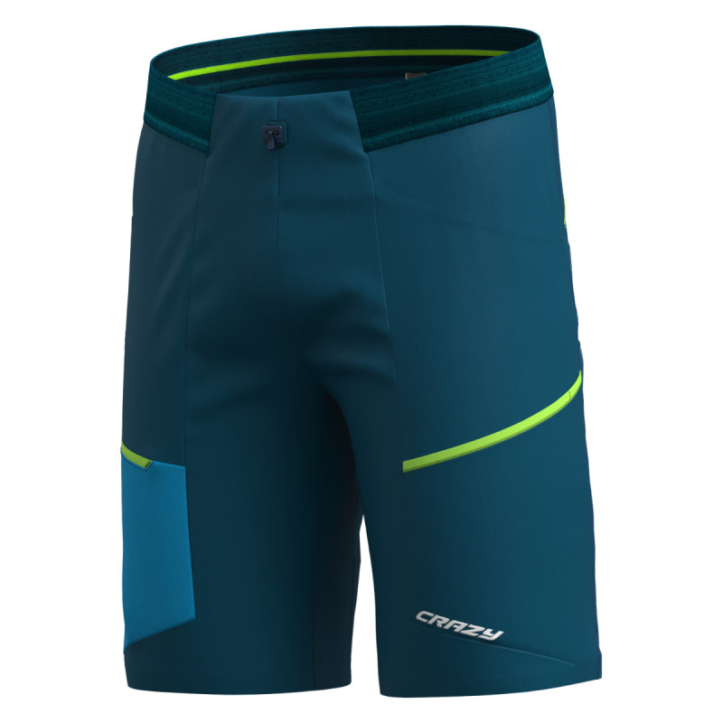 Pánské kraťasy Crazy TRAVERSE  - petrolejová