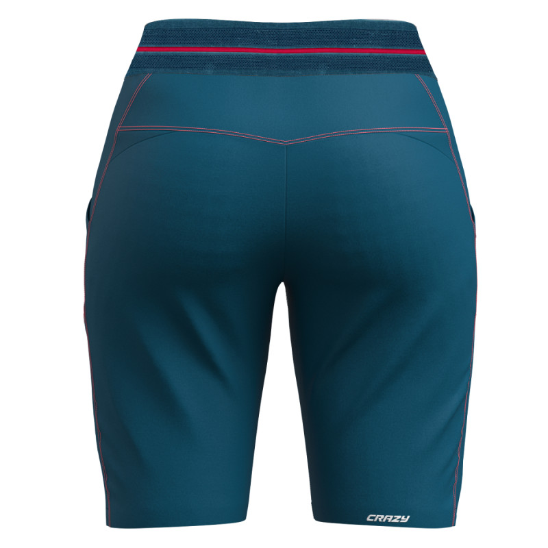 Dámské kraťasy Crazy TRAVERSE  - petrolejová