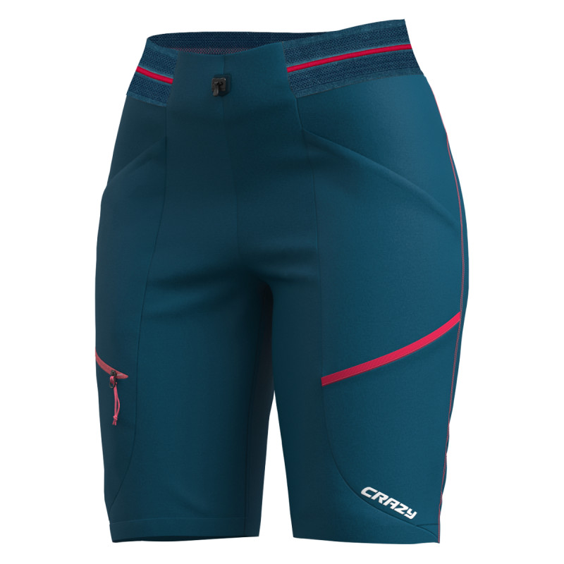 Dámské kraťasy Crazy TRAVERSE  - petrolejová