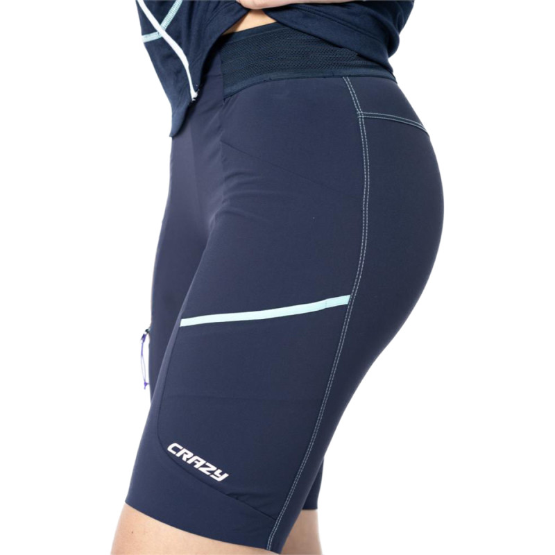 Dámské kraťasy Crazy TRAVERSE  - petrolejová
