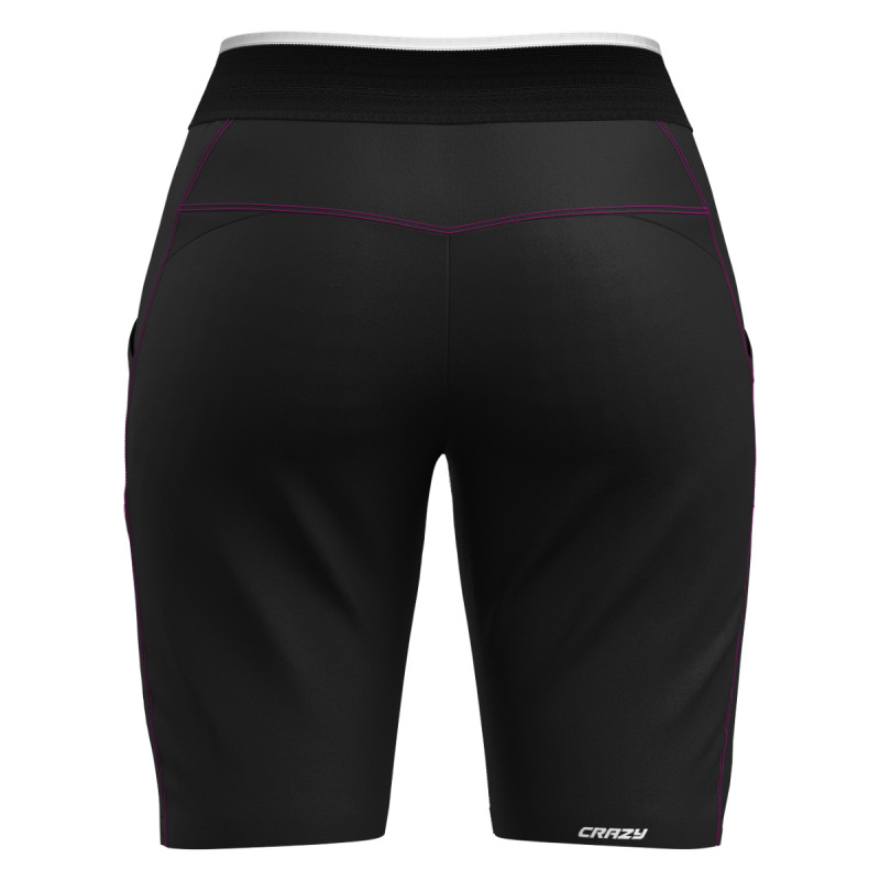 Dámske kraťasy Crazy TRAVERSE  - čierna