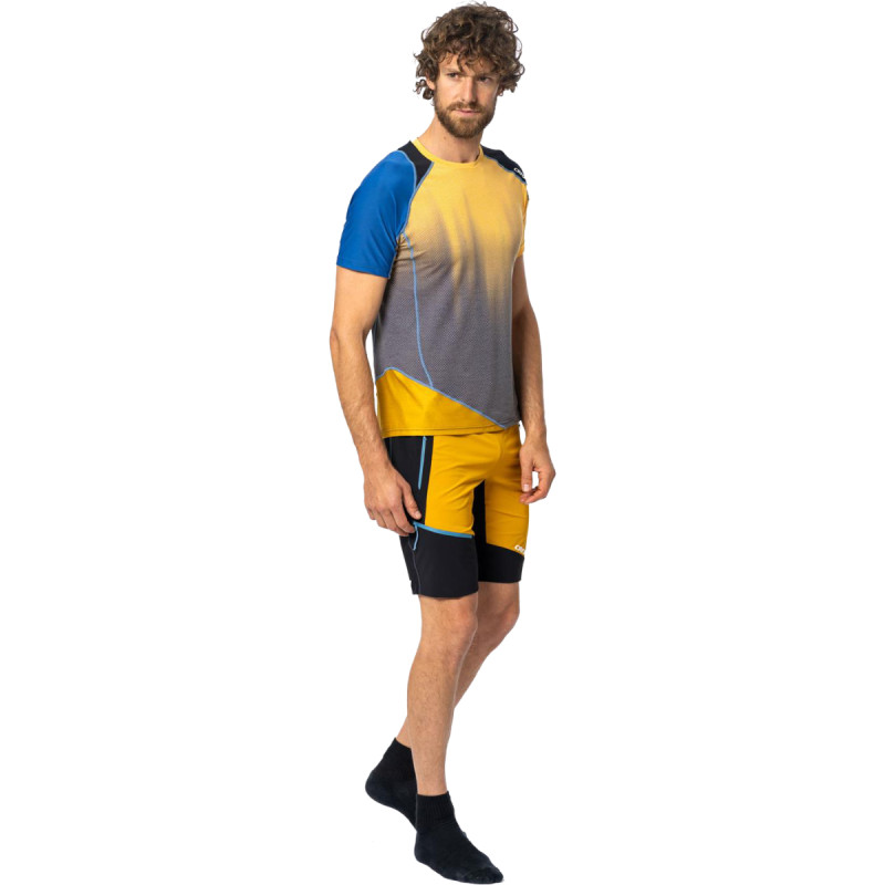 Pánske funkčné tričko Crazy ACCELERATION  - žltá