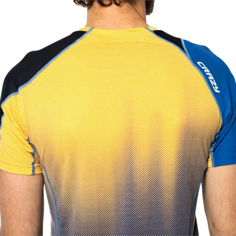 Pánske funkčné tričko Crazy ACCELERATION  - žltá
