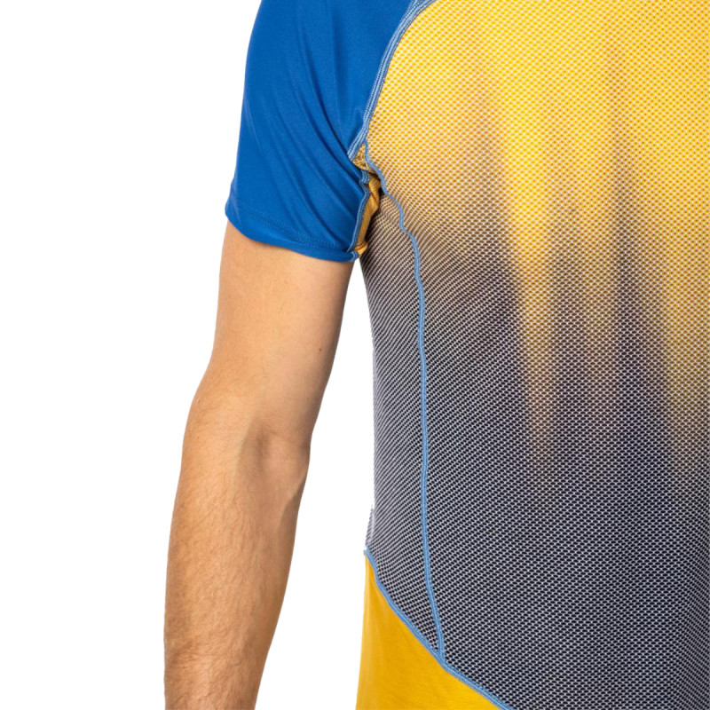 Pánske funkčné tričko Crazy ACCELERATION  - žltá