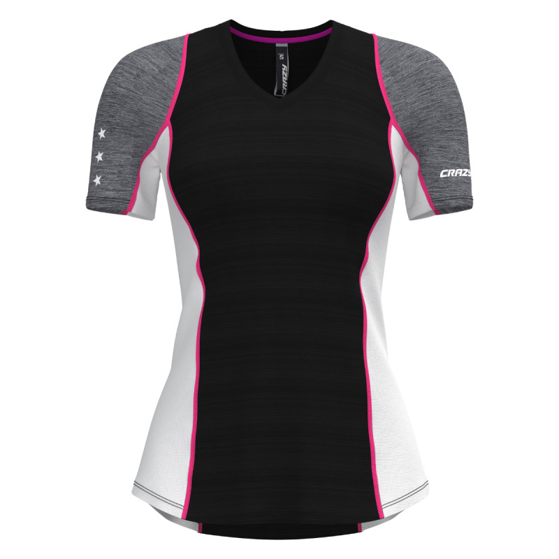 Dámské funkční tričko Crazy IONIC  - černá