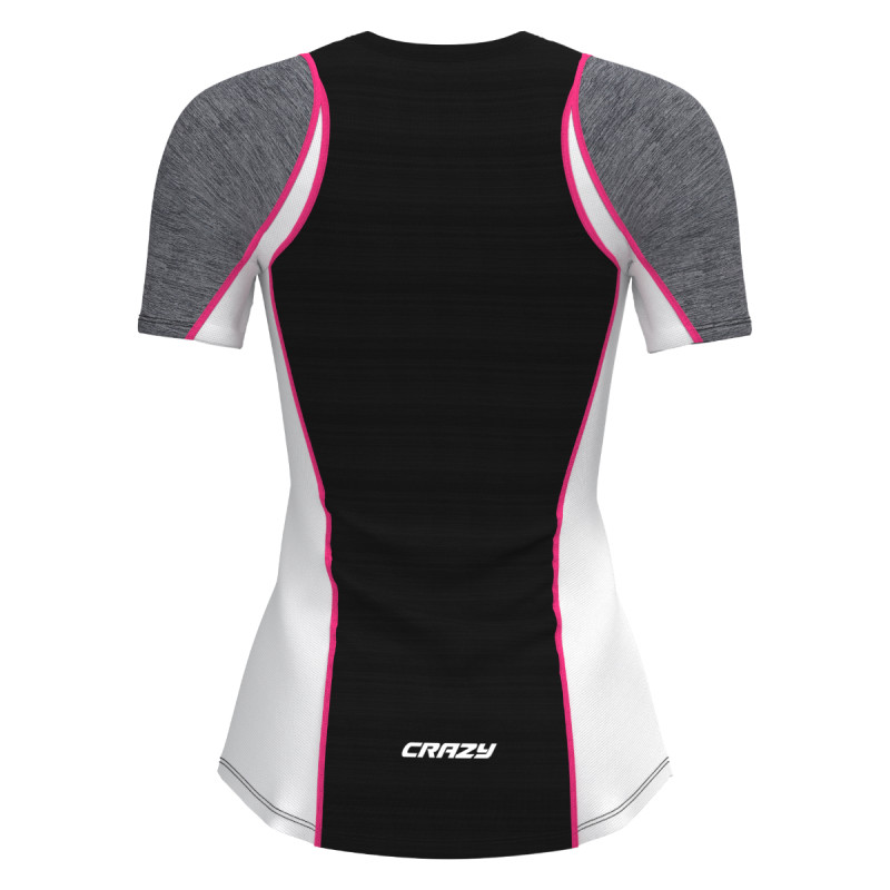 Dámské funkční tričko Crazy IONIC  - černá
