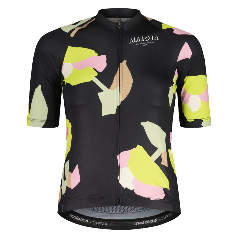 Dámský cyklistický dres Maloja SCHNECKM.  - černá