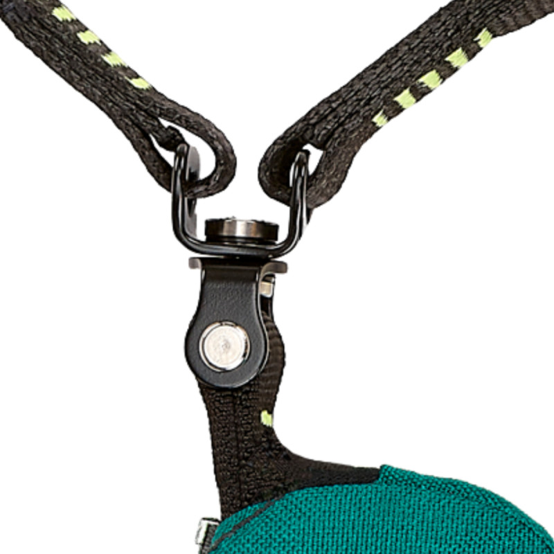 Ferratový set Climbing Technology HOOK IT COMPACT TWIST  - zelená