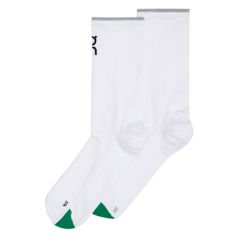 Bežecké ponožky On ELITE RUN SOCK HIGH  - biela