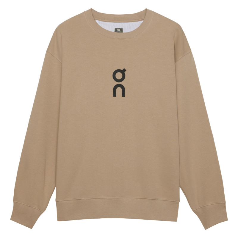 Pánská mikina On CLUB CREW  - světle hnědá