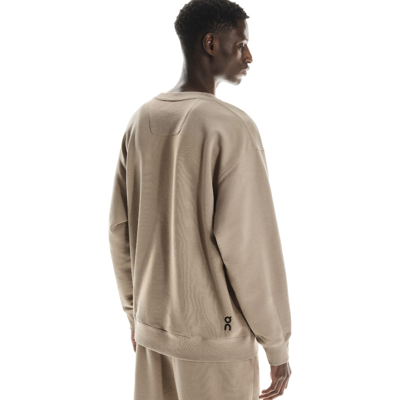 Pánská mikina On CLUB CREW  - světle hnědá