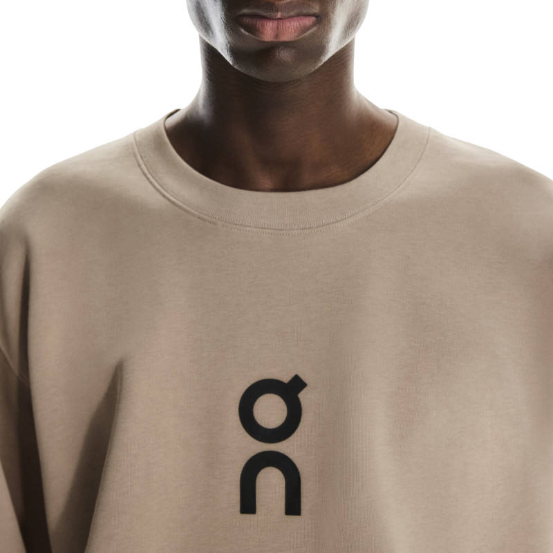 Pánská mikina On CLUB CREW  - světle hnědá