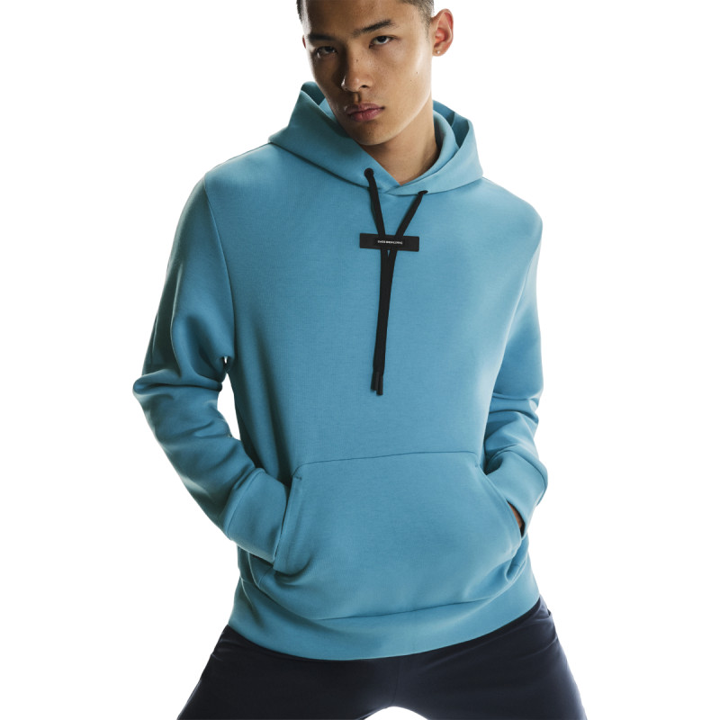 Pánska mikina On FOCUS TECH HOODIE  - svetlo modrá