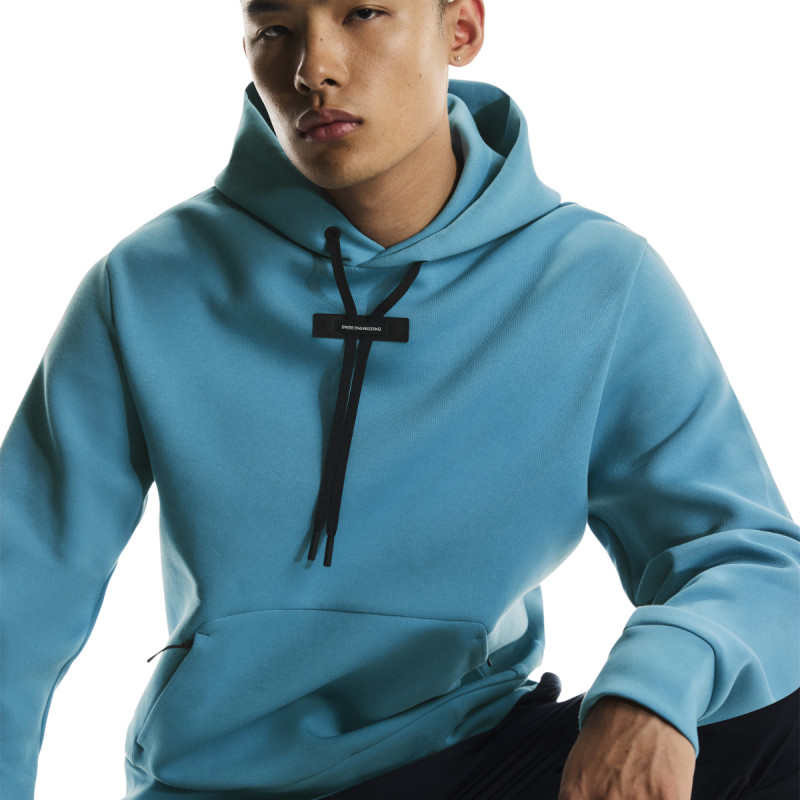 Pánska mikina On FOCUS TECH HOODIE  - svetlo modrá