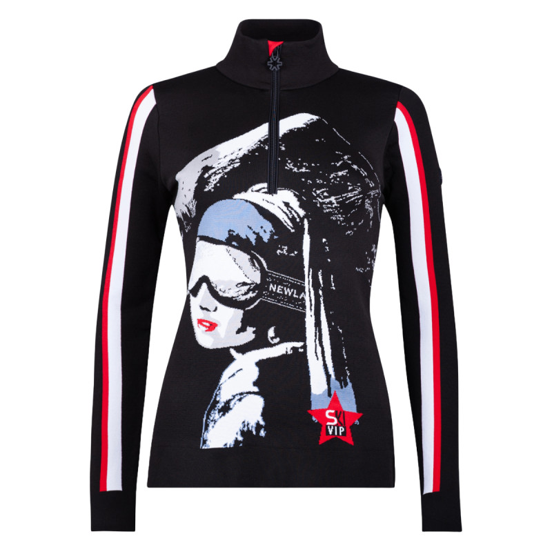 Dámska mikina Newland OSLO N4 6798  - čierna