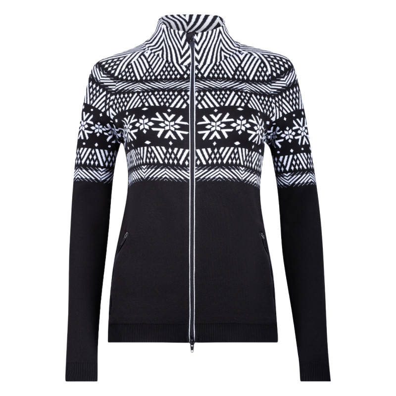 Dámska mikina Newland CRANS-MONTANA N4 6718  - čierna