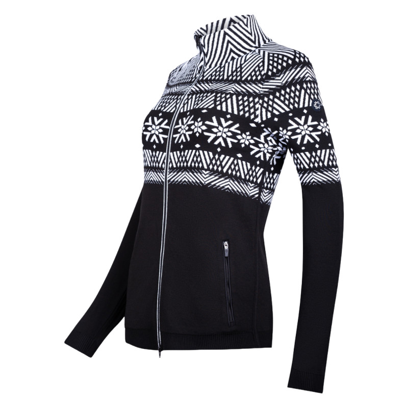 Dámska mikina Newland CRANS-MONTANA N4 6718  - čierna