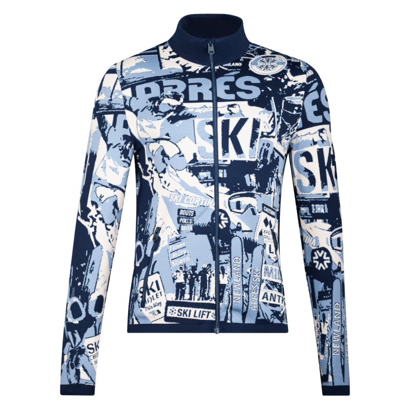 Pánská mikina Newland ETNA N3 4133  - modrá