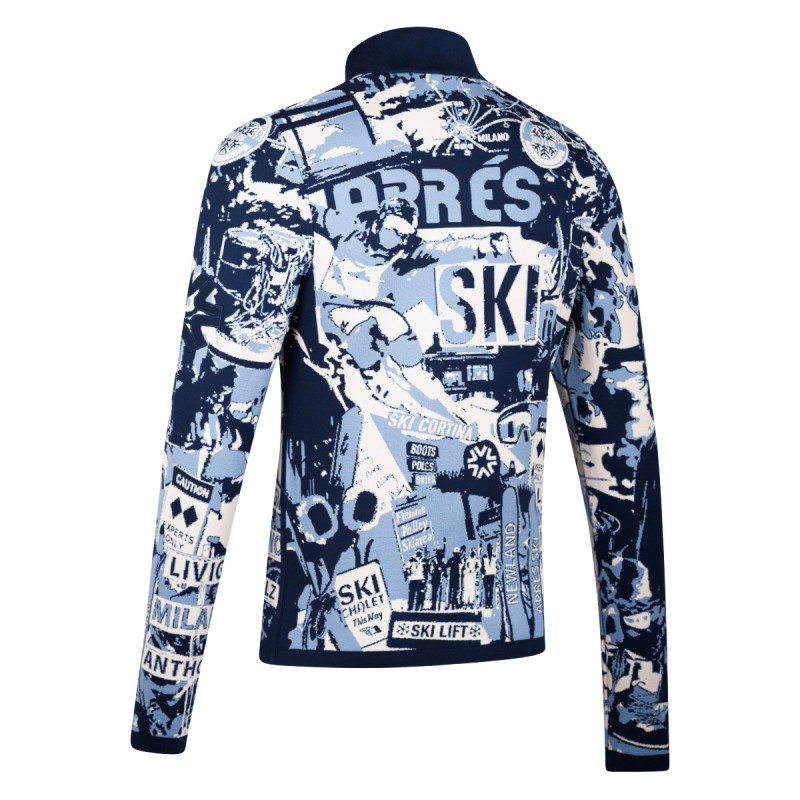 Pánská mikina Newland ETNA N3 4133  - modrá