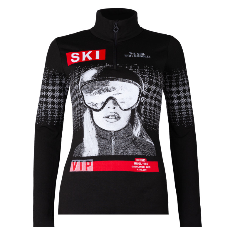 Dámska mikina Newland MIRAMONTI N4 6787  - čierna