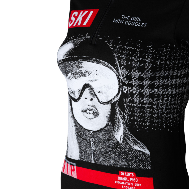 Dámska mikina Newland MIRAMONTI N4 6787  - čierna