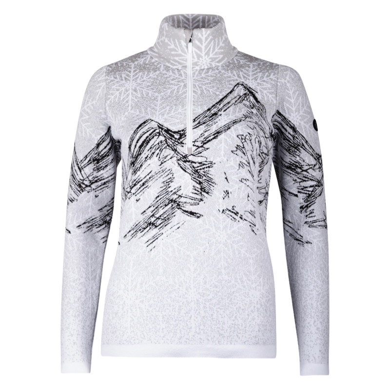 Dámska mikina Newland SEVEN SUMMITS N4 6833  - biela