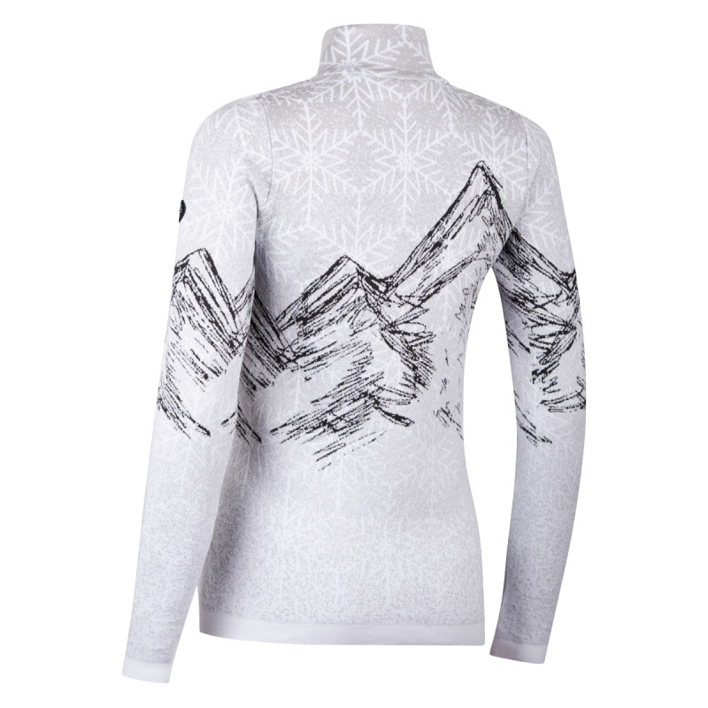 Dámska mikina Newland SEVEN SUMMITS N4 6833  - biela