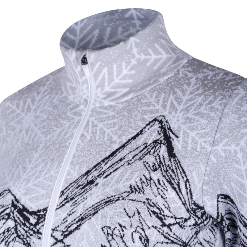 Dámska mikina Newland SEVEN SUMMITS N4 6833  - biela