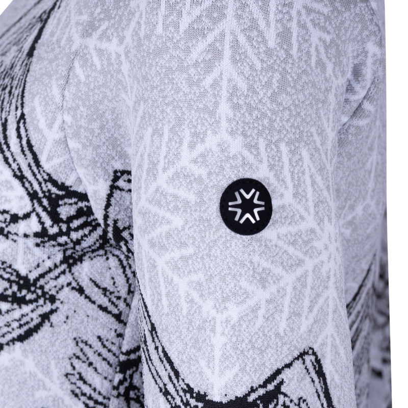 Dámska mikina Newland SEVEN SUMMITS N4 6833  - biela