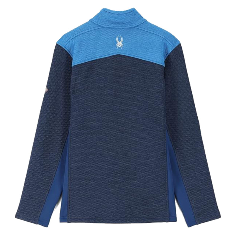 Pánska bunda Spyder WENGEN ENCORE FULL ZIP-FLEECE  - modrá