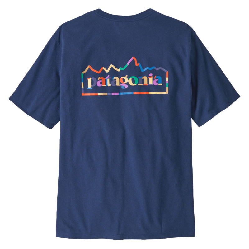 Pánske tričko Patagonia UNITY FITZ RESPONSIBILI-TEE  - tmavo modrá