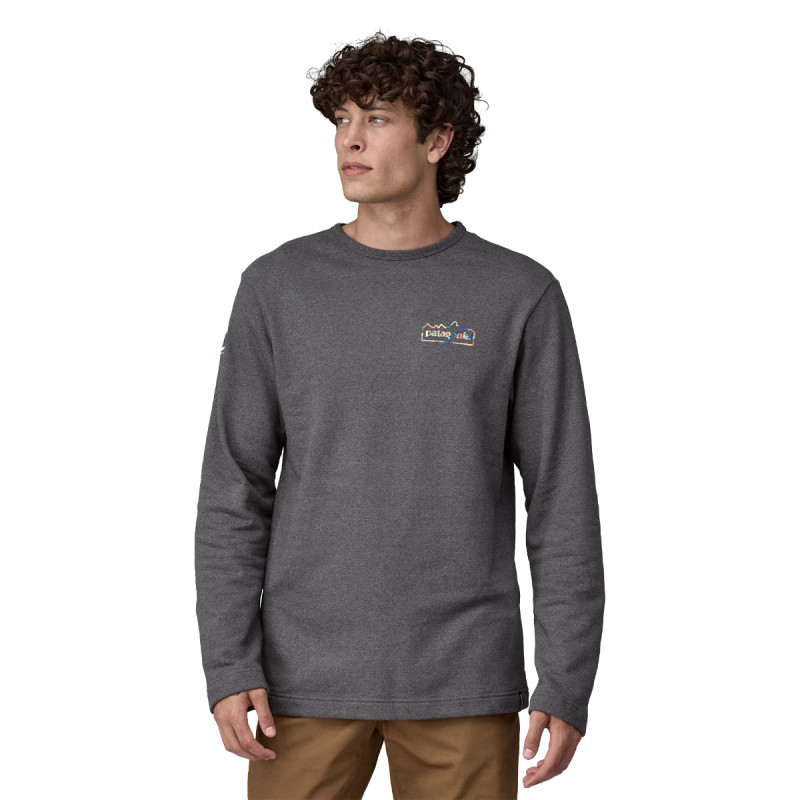 Pánska mikina Patagonia LIGHTWEIGHT UNITY FITZ WILDRISE CREWNECK  - šedá