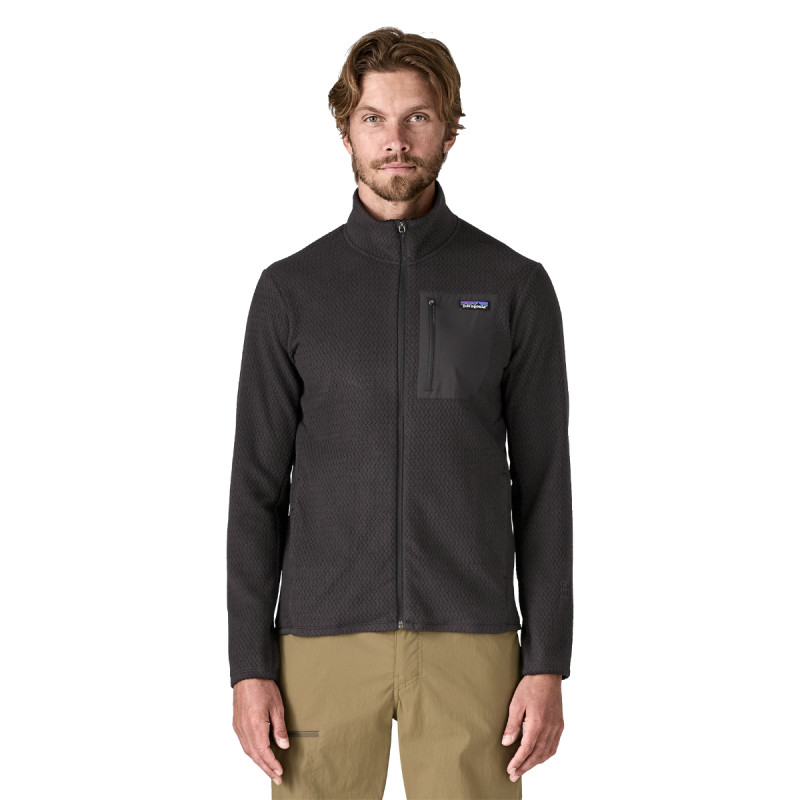 Pánska mikina Patagonia R1 AIR FLEECE JACKET  - čierna