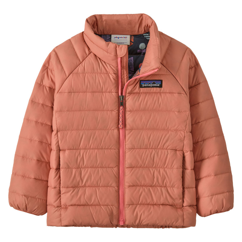 Detská bunda Patagonia BABY DOWN SWEATER  - ružová