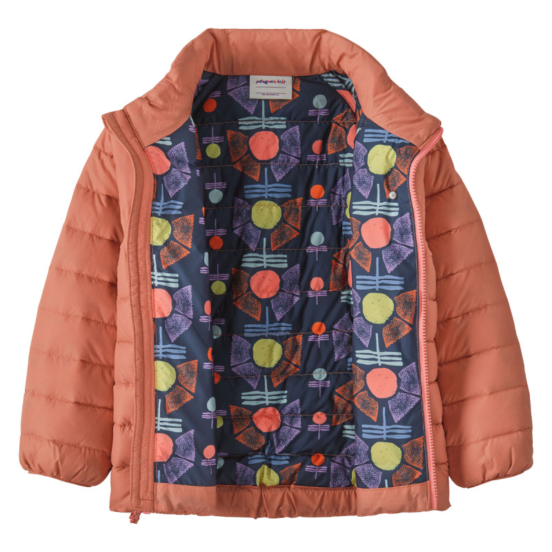 Detská bunda Patagonia BABY DOWN SWEATER  - ružová