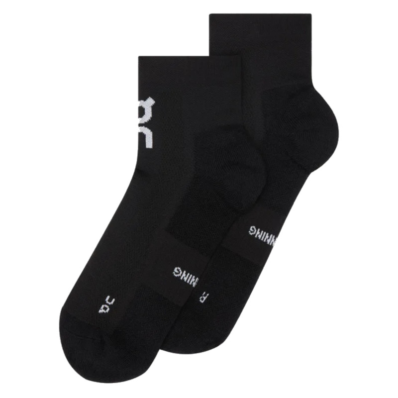 Bežecké ponožky On CORE RUN SOCK MID 2 PÁRY  - čierna