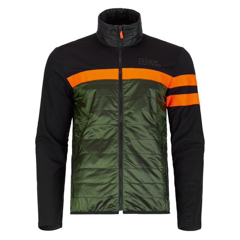 Pánska lyžiarská bunda OneMore 611 - ULTRALIGHT PADDED TECH SWEATER  - khaki
