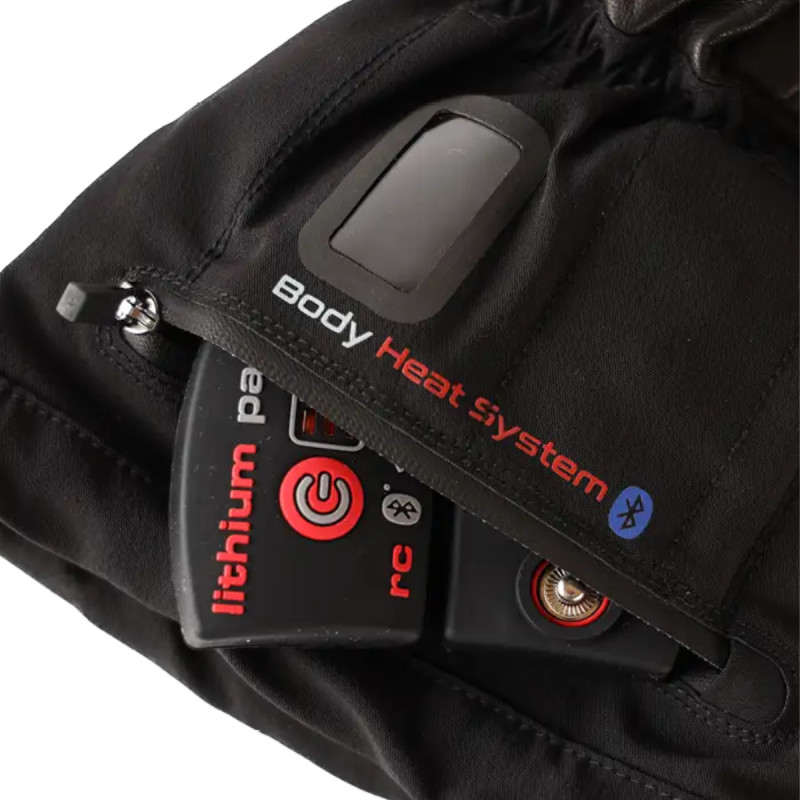 Vyhřívané rukavice Lenz 6.0 FINGER CAP MITTENS  - černá