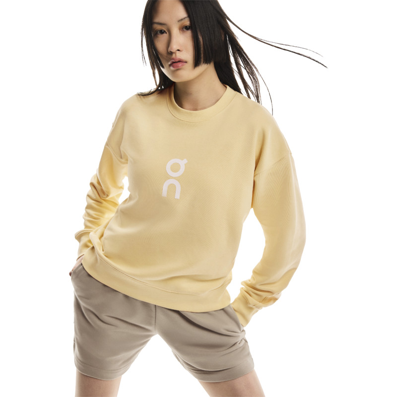 Dámska mikina On CLUB CREW  - žltá