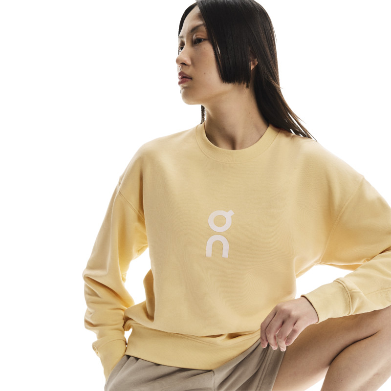 Dámska mikina On CLUB CREW  - žltá